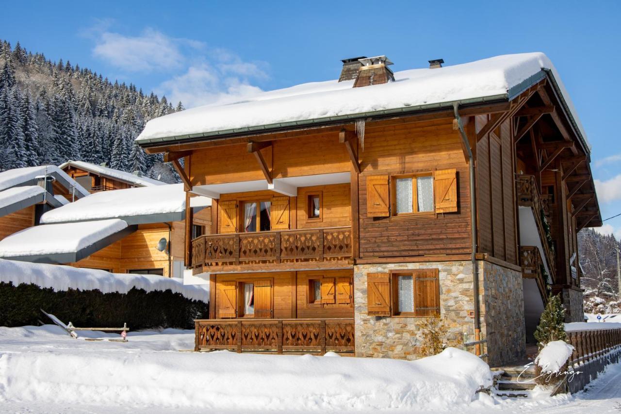 Ferienwohnung Le Montana Morzine Exterior foto